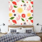 天空のジャングル キャンバスプリント (インサイチュ (寝室))