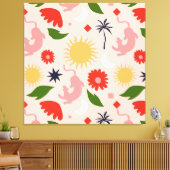 天空のジャングル キャンバスプリント (インサイチュ (リビング))