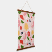 天空のジャングル 吊り下げ型タペストリー (傾斜あり)