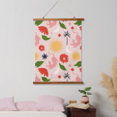 天空のジャングル 吊り下げ型タペストリー (寝室)