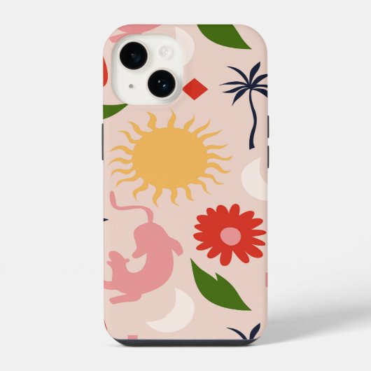 天空のジャングル iPhoneケース (裏面)