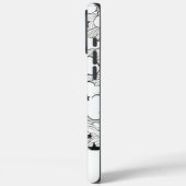 天空のドリームズドードルパーソナライズされたズ Case-Mate iPhoneケース (裏面 / 左)