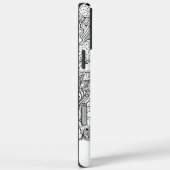 天空のドリームズドードルパーソナライズされたズ Case-Mate iPhoneケース (裏面 / 右)