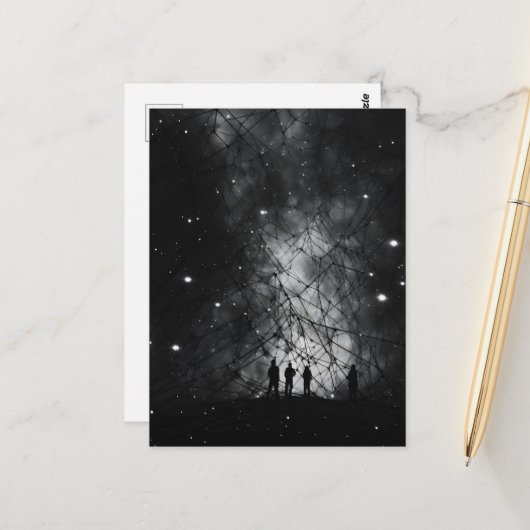 天空のネットナイト ポストカード (正面/裏面インサイチュ)