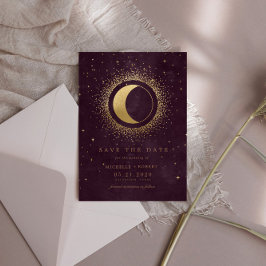 天空のブルゴーニュ金ゴールドムーンセーブ 招待状