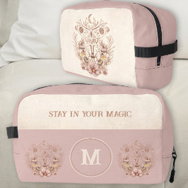 天空のボホモスマッシュルームモノグラム名 ドップキット