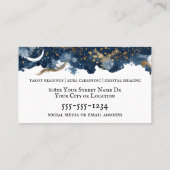 天空のモスブルーと金ゴールドサイキック 名刺 (裏面)