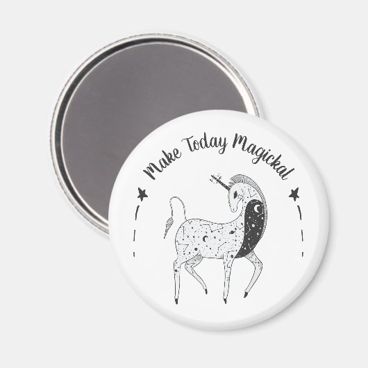 天空のユニコーンメイクトゥデイマジックル引用文 マグネット (正面/裏面)