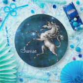 天空のユニコーン ペーパープレート (パーティー)