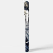 天空のワシが海を見守白熱［赤熱］光を放つる Case-Mate iPhoneケース (裏面 / 左)