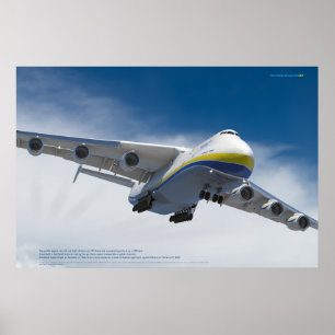 天空の伝説:アントノフ An-225 ムリヤ Ultra-HD ポスター