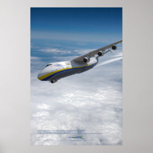 天空の伝説：アントノフ An-225 ムリヤ Ultra-HD ポスター