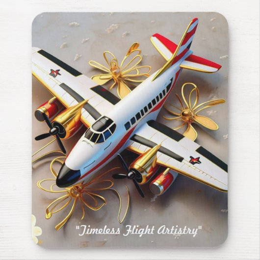 天空の優雅さ マウスパッド (正面)