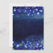 天空の光の輝き50th誕生日パーティー 招待状 (裏面)