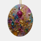 天空の円セラミックオーナメント セラミックオーナメント (右)