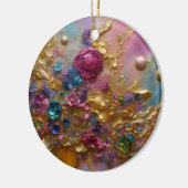 天空の円セラミックオーナメント セラミックオーナメント (左)