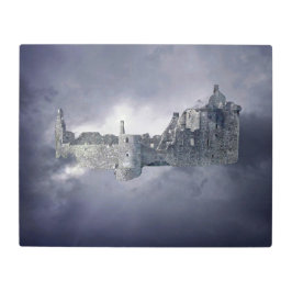 天空の城の金属壁画 メタルプリント