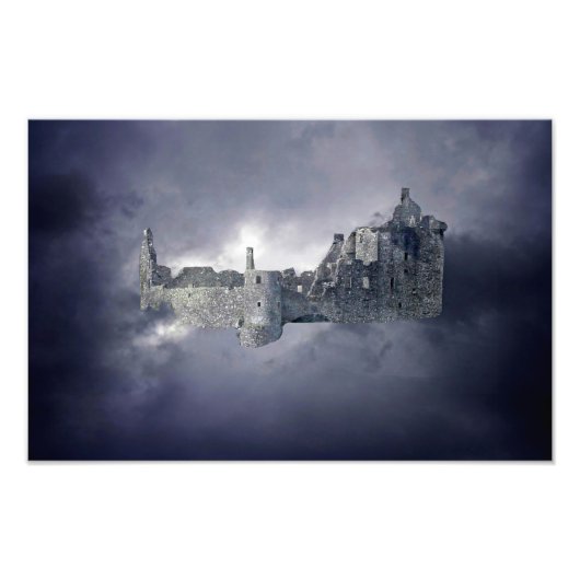 天空の城 フォトプリント            (正面)