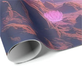 天空の夕暮れ風景 – エイリアン惑星 ラッピングペーパー (ロールコーナー)