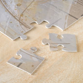 天空の夢のような宇宙の女性 ジグソーパズル (側面)