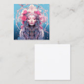 天空の夢の織機 スクエア名刺 (正面/裏面)