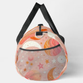 天空の夢オレンジとピンクのモノグラム ダッフルバッグ (右)