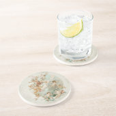 天空の天使の天使のヴィンテージの原稿 コースター (側面)