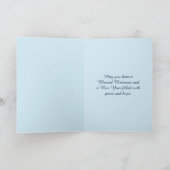 天空の天使、クリスマスカード シーズンカード (内部)