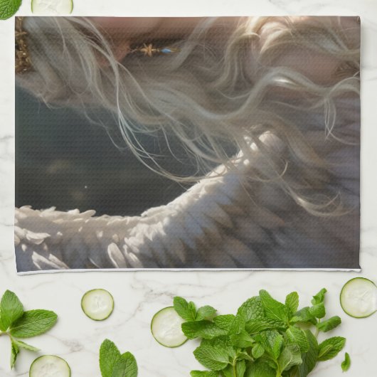 天空の女王 キッチンタオル (折り畳み)