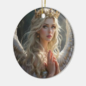 天空の女王 セラミックオーナメント (左)