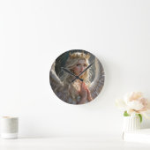 天空の女王 ラウンド壁時計 (ホーム)