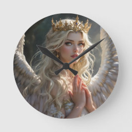 天空の女王 ラウンド壁時計