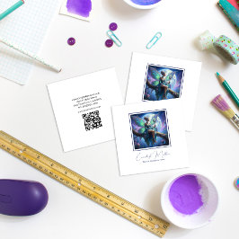 天空の妖精ジュエリーの快楽 スクエア名刺