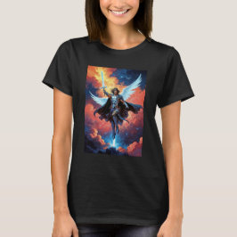 天空の守護者 戦士 大天使ミカエル Tシャツ