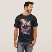 天空の守護者 戦士 大天使ミカエル Tシャツ (正面フル)