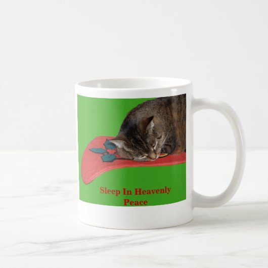 天空の平和コーヒー・マグの睡眠 コーヒーマグカップ (右)