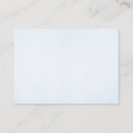 天空の星おむつラッフルベビーシャワー エンクロージャーカード (裏面)