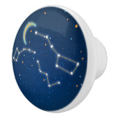 天空の星座を見つめる北斗星 セラミックノブ (右)