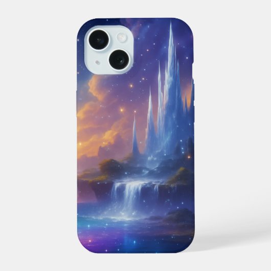 天空の楽園 iPhone 15ケース (裏面)