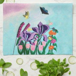 天空の歓喜の庭 キッチンタオル