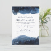 天空の水色招待状 招待状 (スタンド正面)