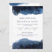 天空の水色招待状 招待状 (正面/裏面)