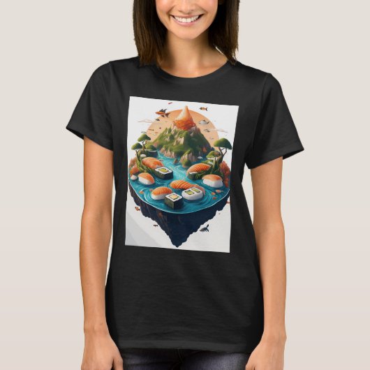 天空の海洋の饗宴 Tシャツ (正面)