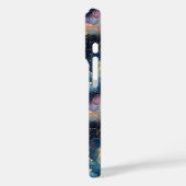 天空の渦巻き旋回 – エレガント銀河系抽象デザイン Case-Mate iPhoneケース (裏面 / 左)