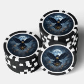 天空の烏。 ポーカーチップ (積み重ね)