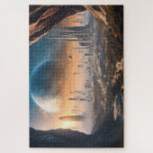 天空の都 ジグソーパズル (縦)