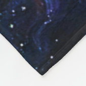 天空の陰陽アート フリースブランケット (角)