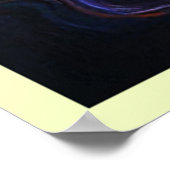 天空の陰陽アート ポスター (角)