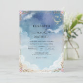 天空の雲の花嫁 招待状 (スタンド正面)