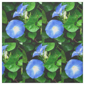 天空の青い朝顔 ファブリック (見本)